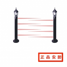 草坪灯饰红外光墙